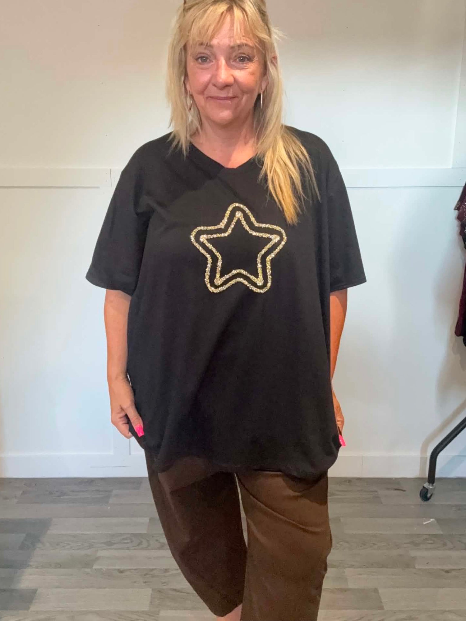 ARIES — Bling Star T-Shirt